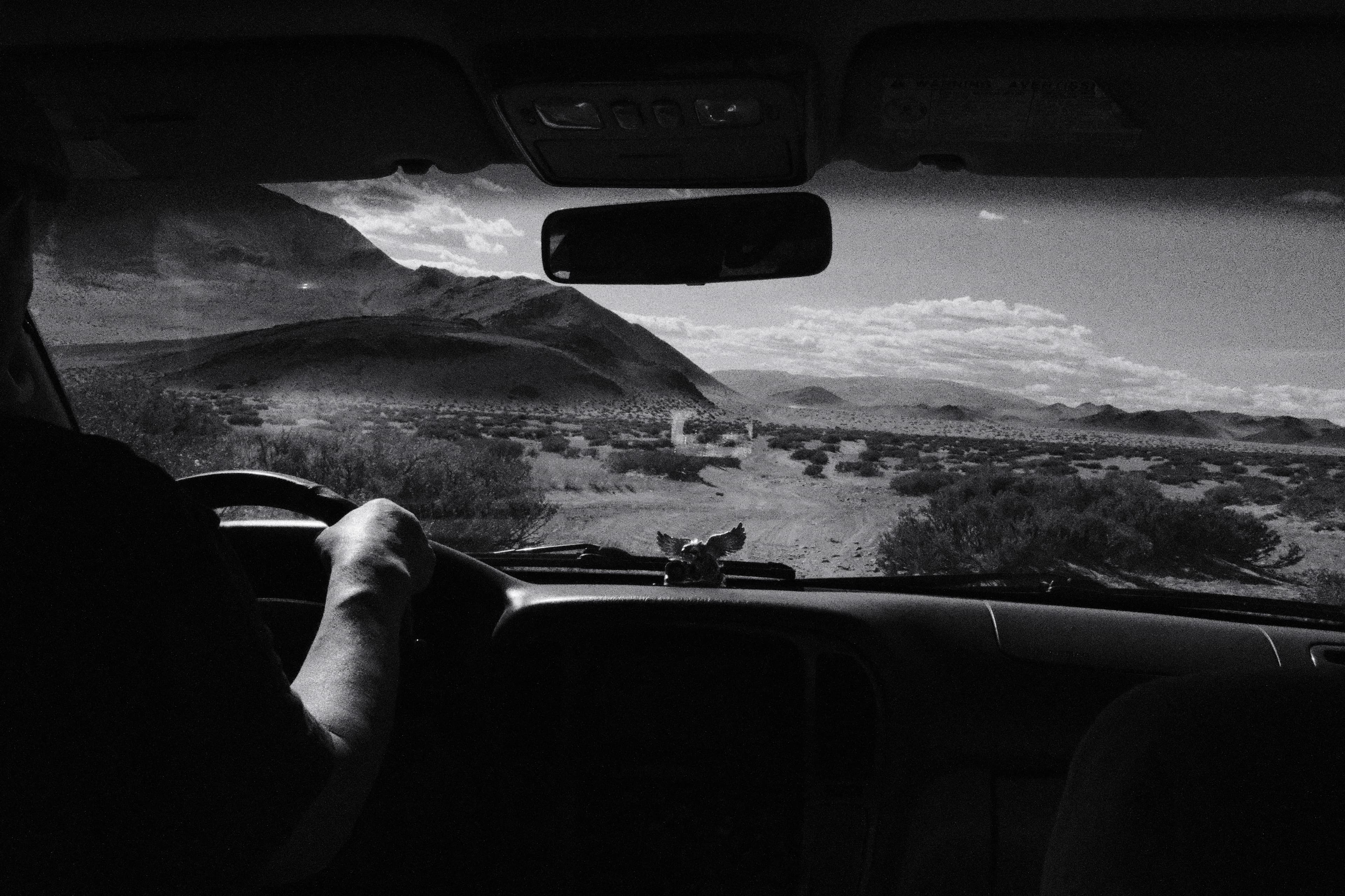 Travel through the steppe